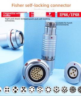 LEMO-Compatible Fischer / ODU 102/103/1031F/104F/105F Waterproof Circular Connector