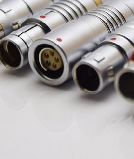 6+1 Single/Double Pneumatic-Electrical Hybrid Connector P13 Aviation Plug – ODU Style Self-Locking Adapter