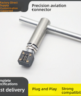 LEMO Compatible Slotted Nut Sleeve Wrench Tool for ECG EEG Connector Installation