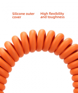 Custom LEMO Connector Type-C Mechanical Keyboard Cable Liquid Silicone USB-C PD100W DIY