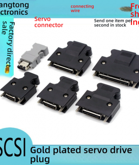 SCSI 14/20/26/36/50 Pin Connector for Mitsubishi Yaskawa Delta Panasonic Servo Drives